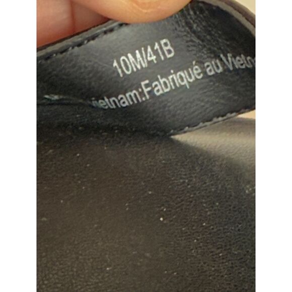 Karl Lagerfeld Women's Size 10M Black Cybil High-Heel Ankle Strap Sandals NWOB - Picture 8 of 11